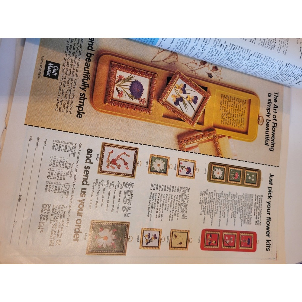 Vintage McCall's Needlework & Crafts Magazine Ephemera Knit Crochet 70s Retro - Picture 5 of 5
